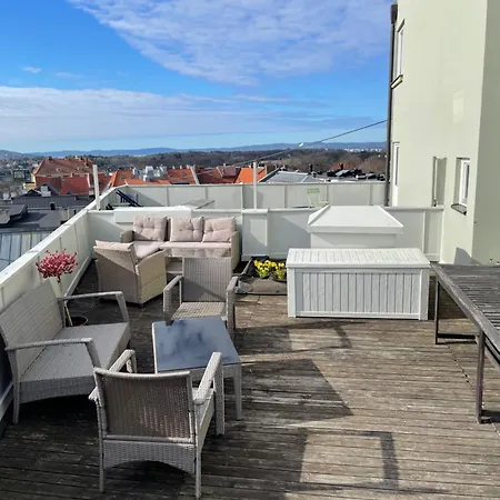 Frogner Garden Penthouse Terrasse * Oslo