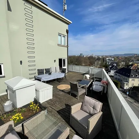 Frogner Garden Penthouse Terrasse *